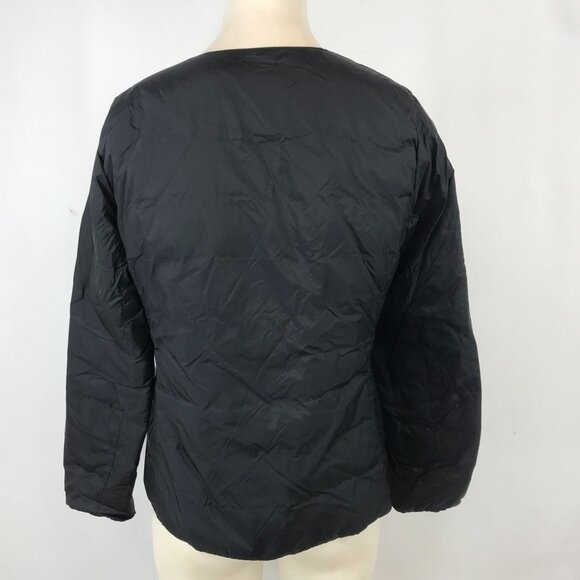 Women's Black Quilted Jacket - Picture 5 of 7